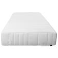 TASCHENFEDERKERNMATRATZE 90/200 cm Höhe ca. 23 cm  - Weiß, Basics, Textil (90/200cm) - Sleeptex
