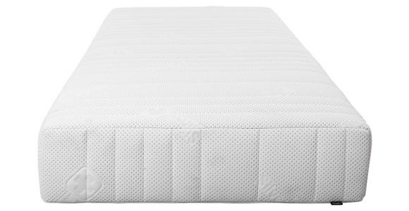 TASCHENFEDERKERNMATRATZE 90/200 cm Höhe ca. 23 cm  - Weiß, Basics, Textil (90/200cm) - Sleeptex