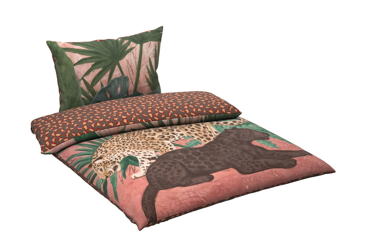 WENDEBETTWÄSCHE 2-teilig Satin 140/200 cm  - Multicolor, Design, Textil (140/200cm) - Esposa
