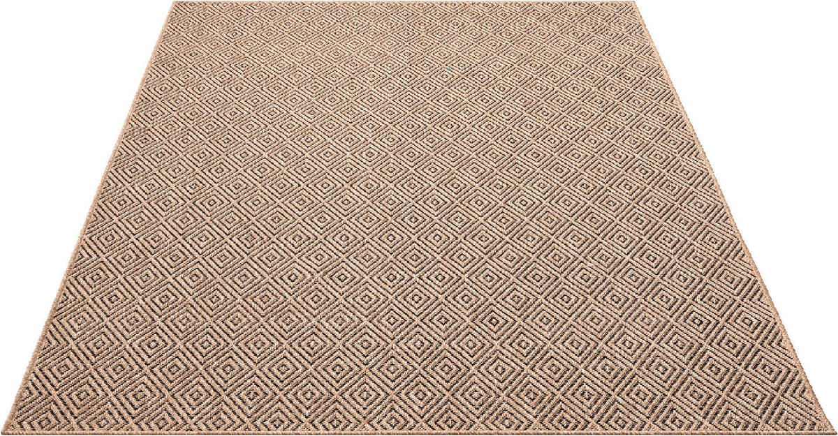 LÄUFER 80/250 cm Kansas  - Naturfarben, KONVENTIONELL, Textil (80/250cm)