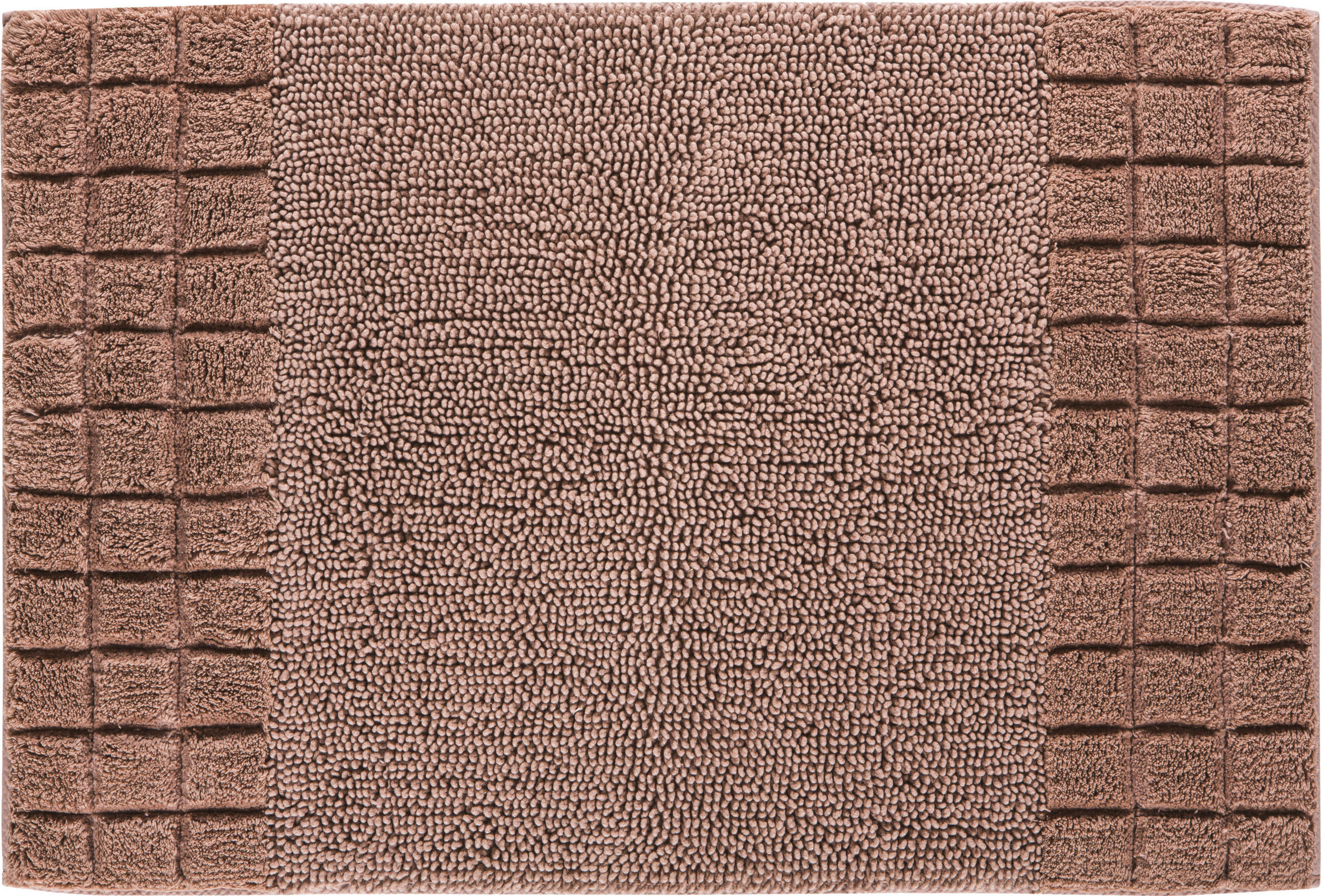 BADEMATTE Taupe 70/120 cm  - Taupe, KONVENTIONELL, Kunststoff/Textil (70/120cm) - Grund