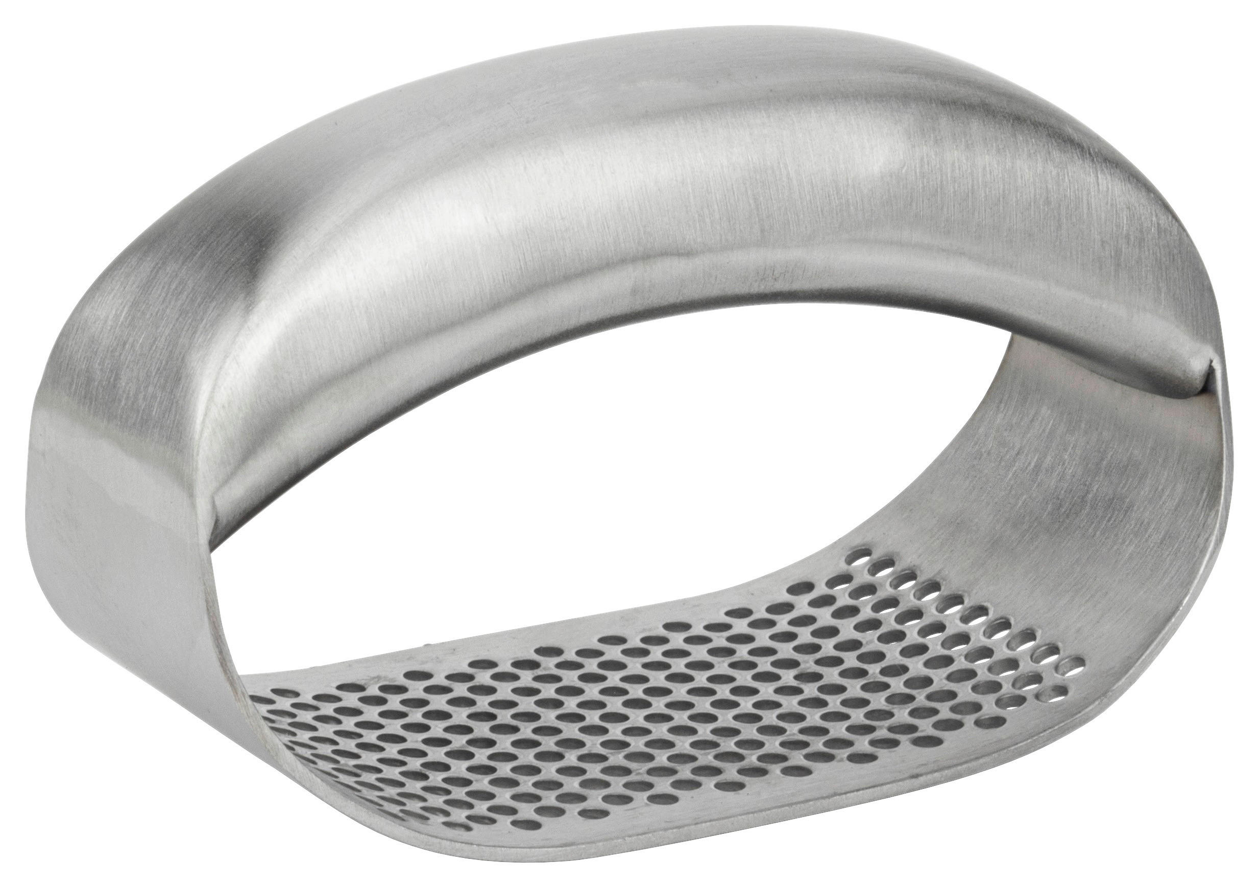 KNOBLAUCHPRESSE - Edelstahlfarben/Schwarz, Basics, Kunststoff/Metall (10,5/6/7cm) - Justinus