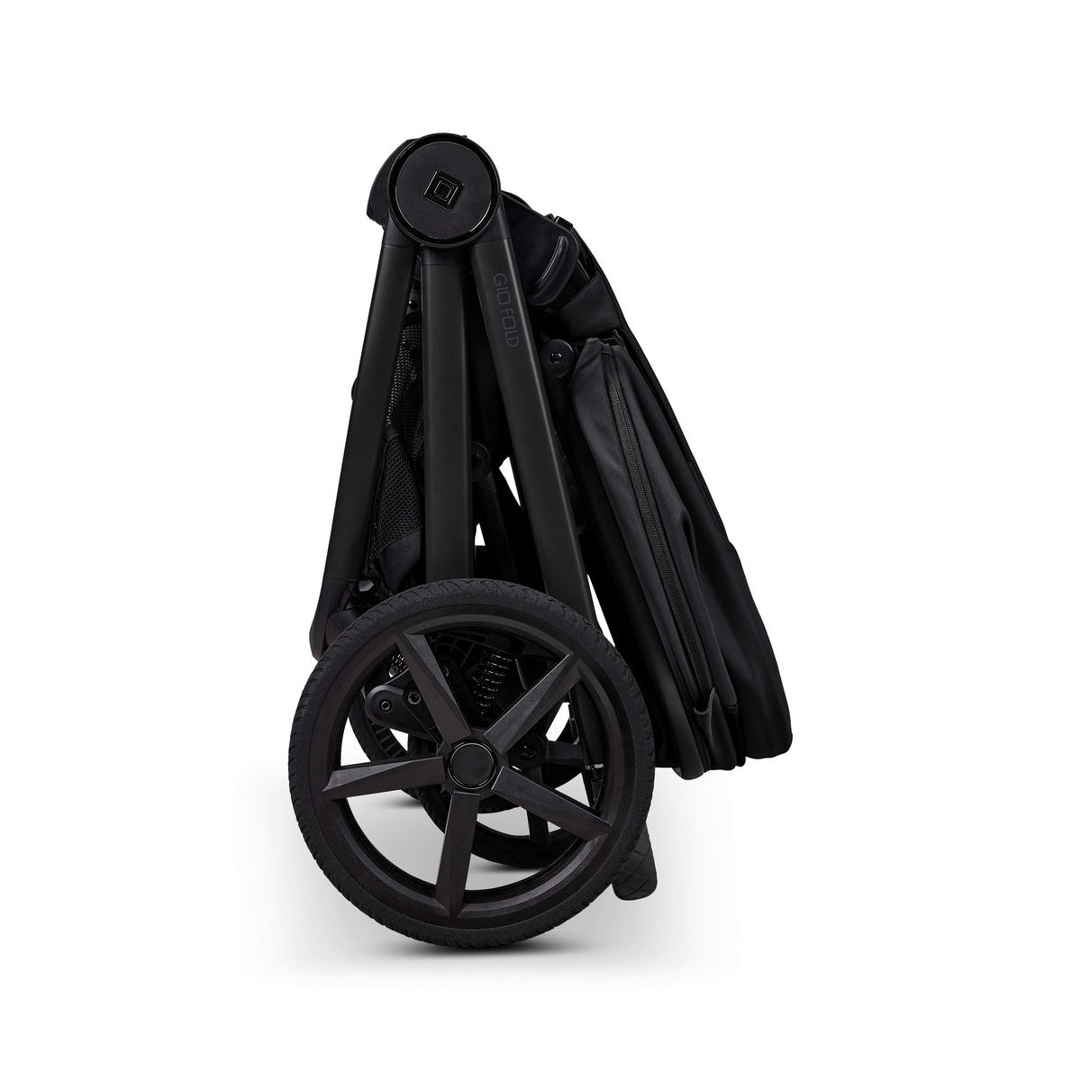 KINDERWAGENSET  GIO FOLD ETPU SET  onyx  - Schwarz, Basics, Textil/Metall (120/58/92cm) - Moon Edition