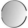 WANDSPIEGEL Schwarz  - Schwarz, Trend, Glas/Metall (50/50/3,5cm) - Carryhome
