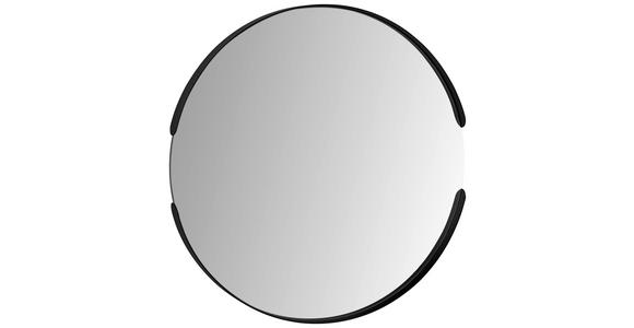 WANDSPIEGEL Schwarz  - Schwarz, Trend, Glas/Metall (50/50/3,5cm) - Carryhome
