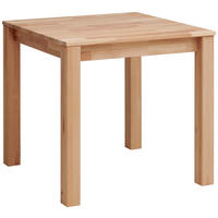 JEDILNA MIZA, masivno bukev (jedrovina) bukev (jedrovina)  - bukev (jedrovina), Natur, les (80/80/75cm) - Livetastic