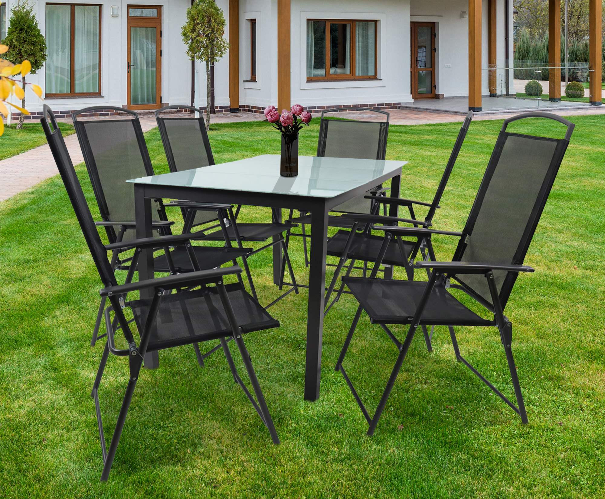 UTEGRUPP  - antracit, Basics, metall/glas - Gardenson