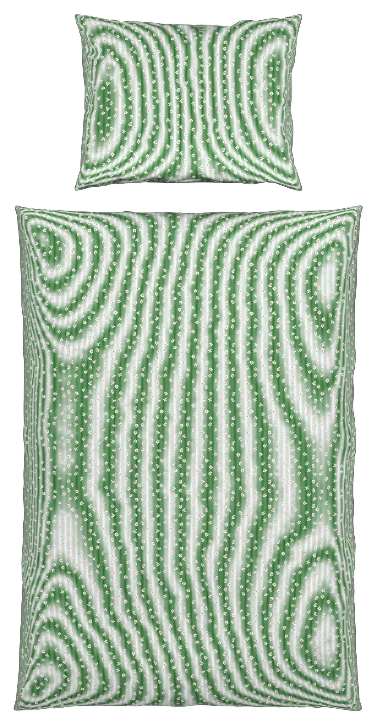 POSTEĽNÁ BIELIZEŇ - zelená, Konventionell, textil (140/200cm) - Esposa