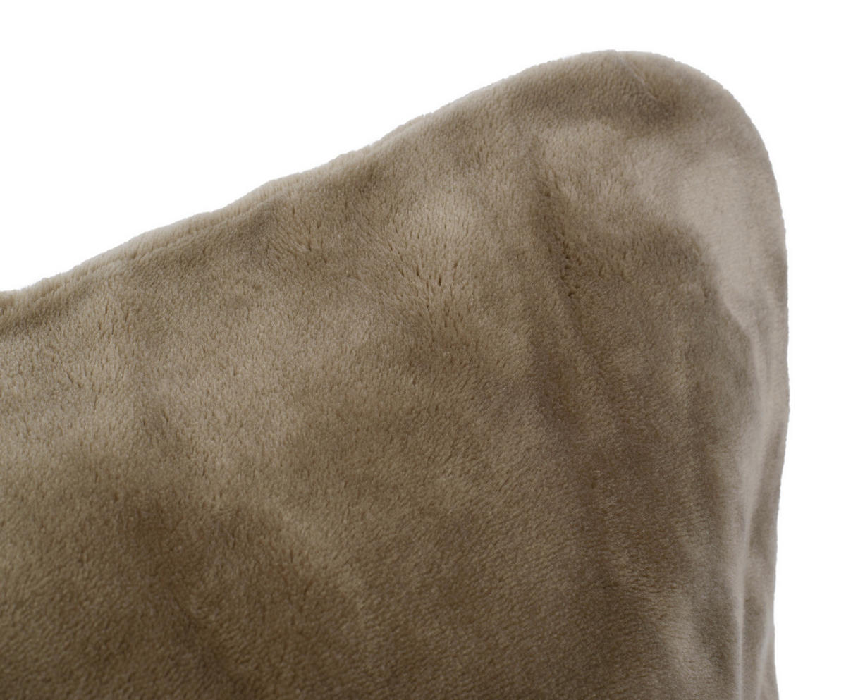 KISSENHÜLLE 50/50 cm  - Taupe, Textil (50/50cm) - Novel