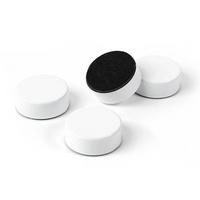 MAGNETSET  - Weiss, Basics, Metall (2,3/0,9cm)