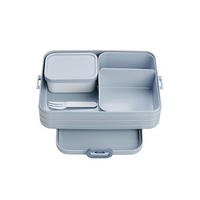 BENTOBOX 25,5/17/6,5 cm  - Hellblau, KONVENTIONELL, Kunststoff (25,5/17/6,5cm) - Mepal