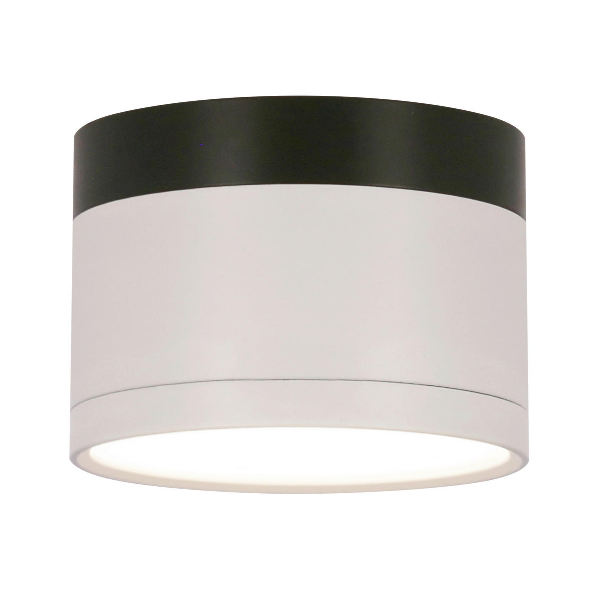 LED-DECKENLEUCHTE Tuba 8.8/8.8/6,4 cm   - Weiß, KONVENTIONELL, Metall (8.8/8.8/6,4cm)