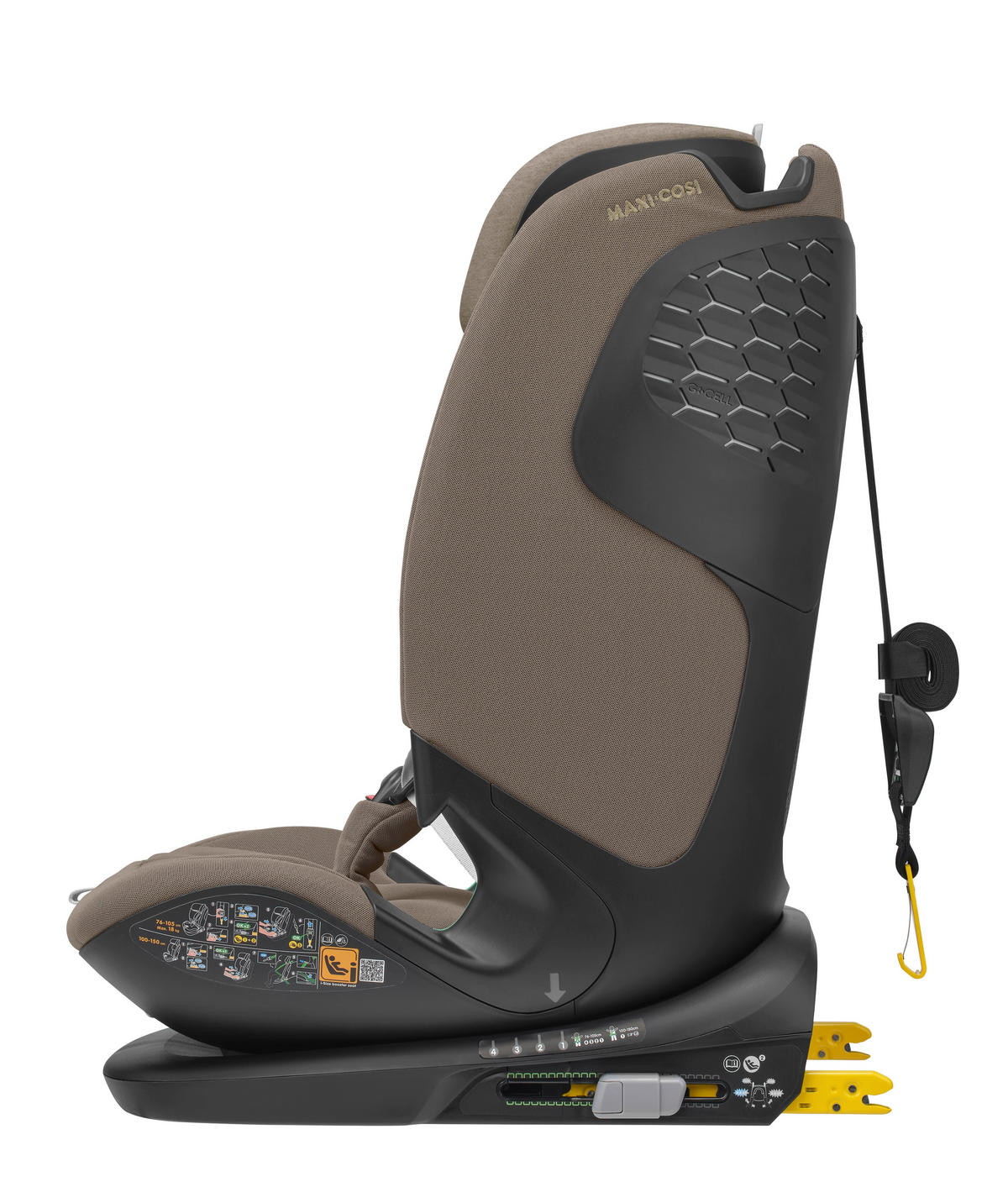 KINDERAUTOSITZ Titan Pro i-Size  - Braun, Basics, Kunststoff/Textil (46/76cm) - Maxi-Cosi