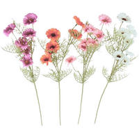 CVIJET UMJETNI  - pink/bijela, Basics, plastika (15/15/74cm)