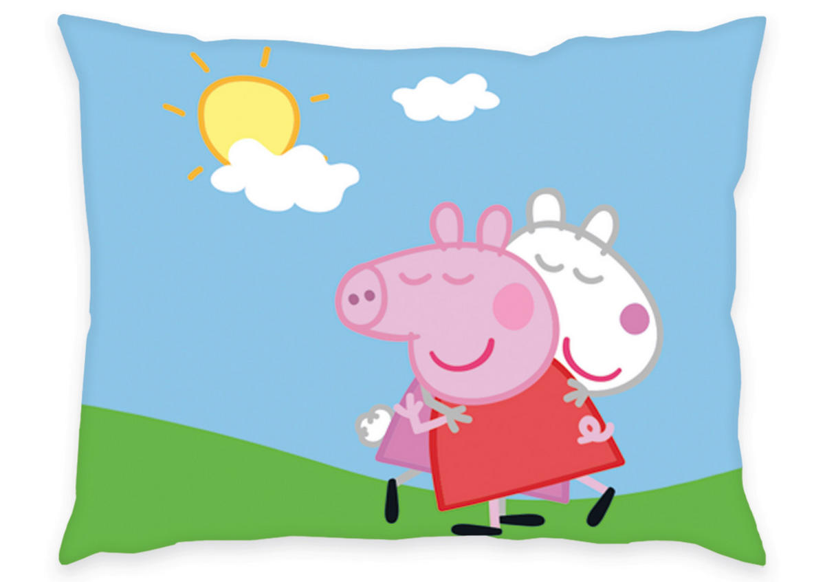 BETTWÄSCHE Peppa Pig Bettwäsche Renforcé 140/200 cm  - Multicolor, Basics, Textil (140/200cm) - Herding