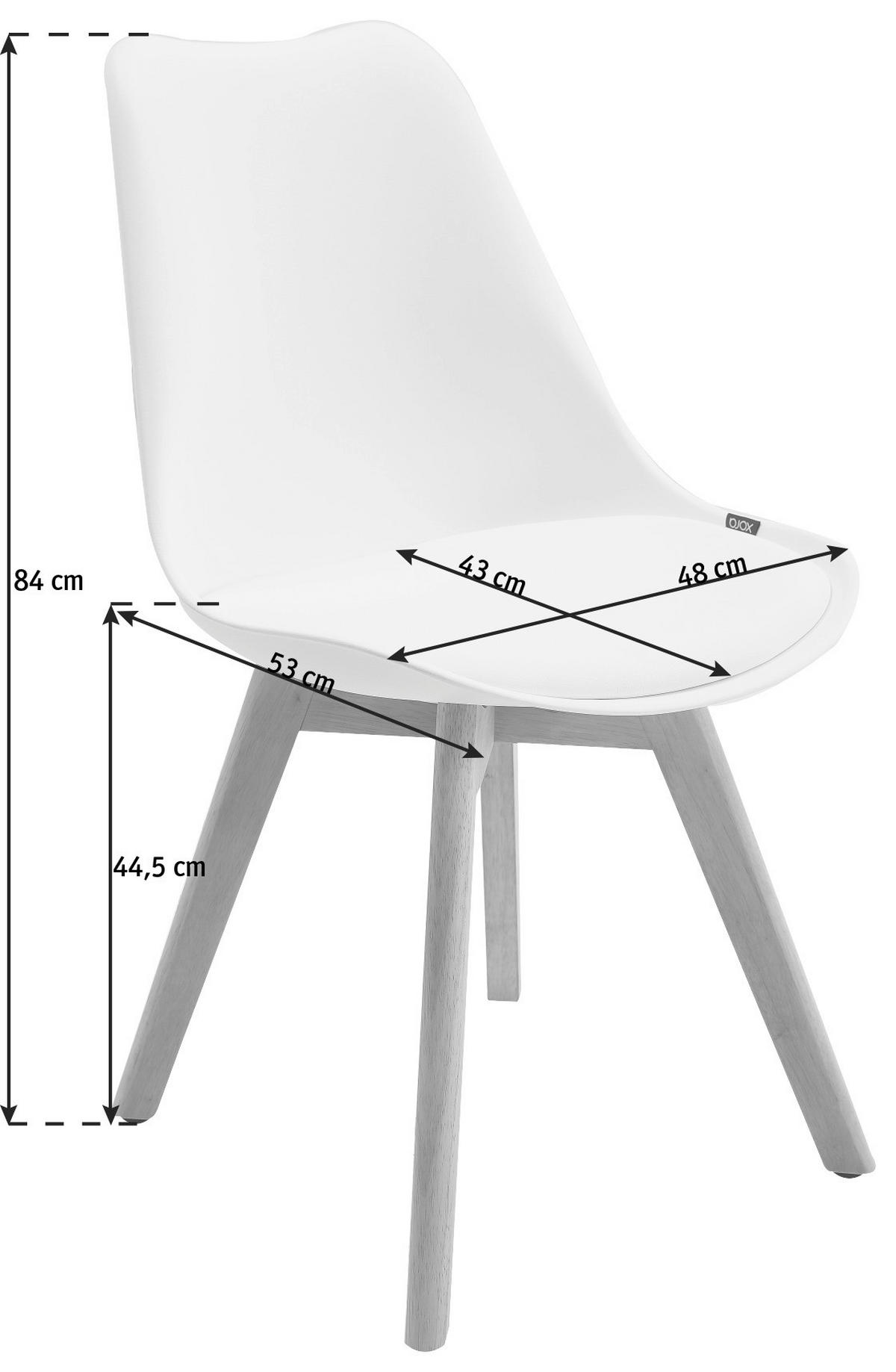 ŽIDLE, černá, barvy dubu - černá/barvy dubu, Design, dřevo/textil (48/84/53cm) - Livetastic