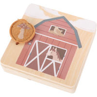 BUCH  - Multicolor, Trend, Holzwerkstoff (10/10/1,9cm) - Avelia