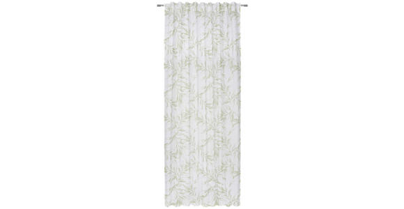 FERTIGVORHANG halbtransparent - Grün, Design, Textil (140/245cm) - Esposa