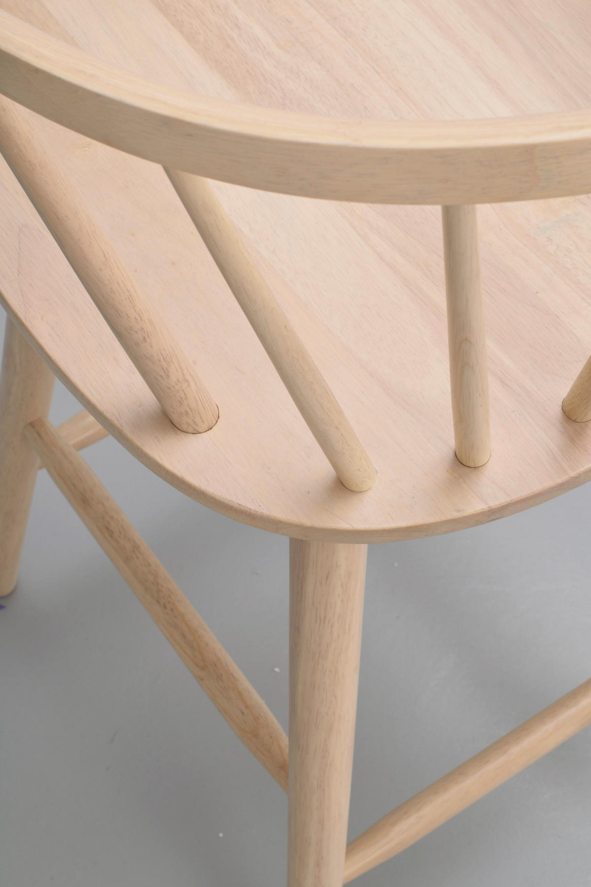 BARSTOL i vit, ekfärgad  - vit/ekfärgad, Design, trämaterial/trä (55/96/55cm) - Rowico