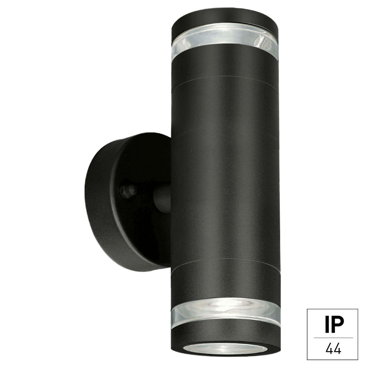 AUßENWANDLEUCHTE Musica 9.2/8.5/18.5 cm   - Anthrazit, Design, Metall (9.2/8.5/18.5cm)