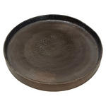 KERZENTELLER - Anthrazit, Trend, Metall (20cm) - Ambia Home