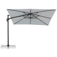 AMPELSCHIRM Hellgrau  - Hellgrau/Schwarz, Basics, Textil/Metall (310/210cm) - Doppler