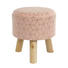 HOCKER Tanne Hellbraun, Rosa - Hellbraun/Pink, Holz/Textil (32/33cm) HOCKER Tanne Hellbraun, Rosa - Hellbraun/Pink, Holz/Textil (32/33cm)