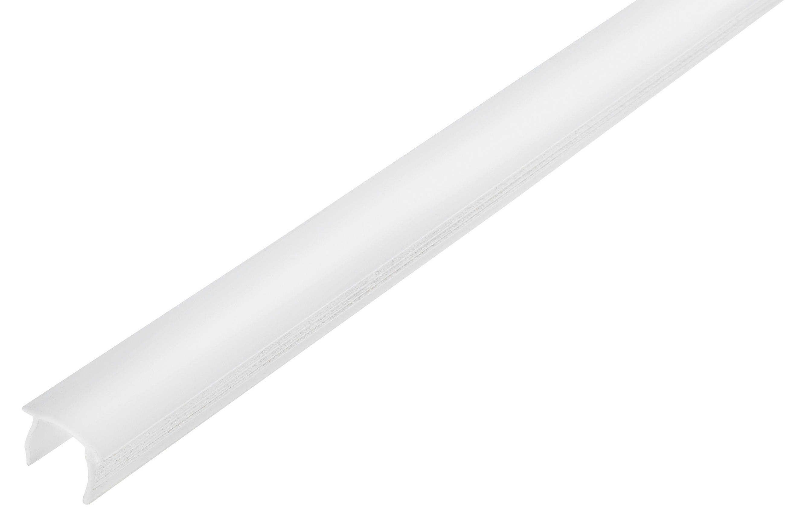 ABDECKKAPPEN  - Weiß, Basics, Kunststoff (130/1,2-1,3/1cm) - Briloner