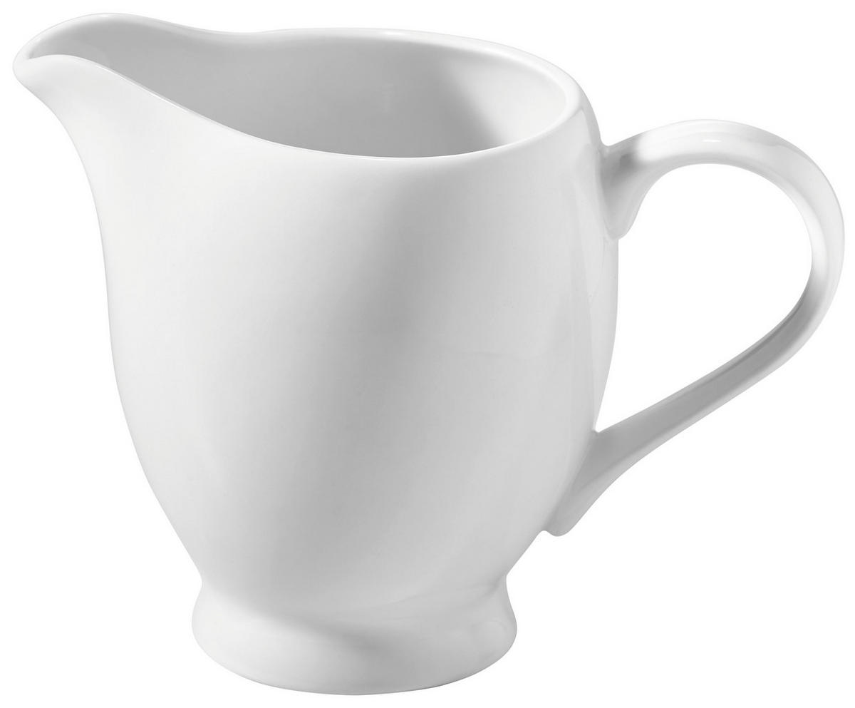 MILCHKÄNNCHEN 300 ml  - Weiß, Basics, Keramik (9/9,5cm) - Novel