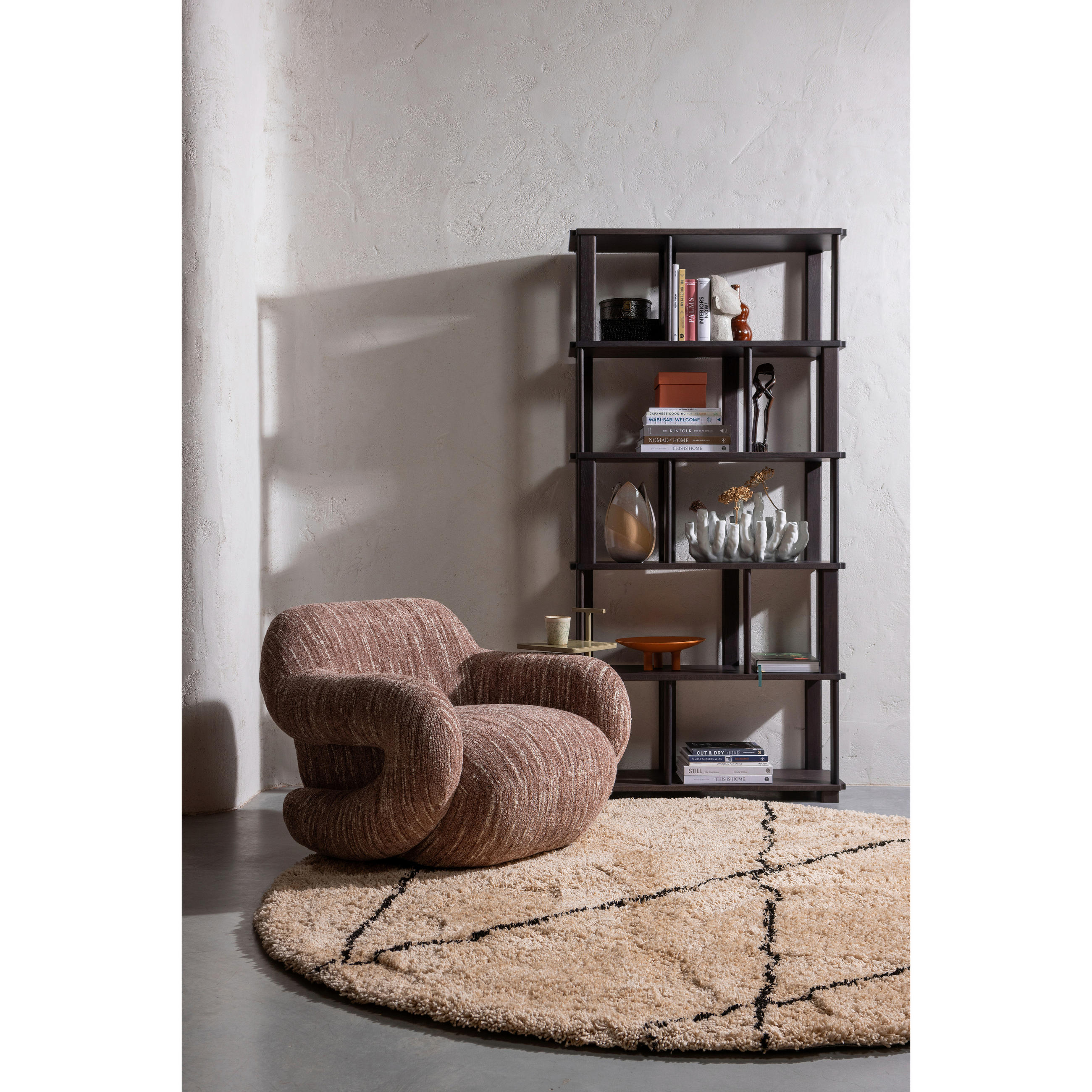 Livetastic Sessel Folke Altrosa 88x70x88 cm