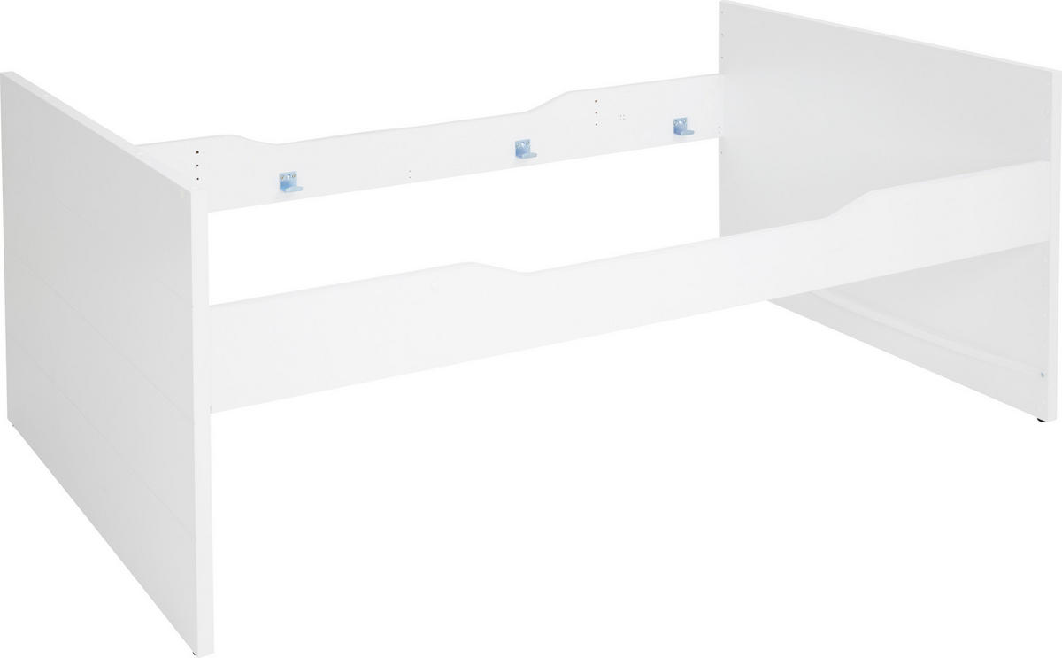 BETT Fiona 120/200 cm Weiß  - Weiß, Design (120/200cm) - Paidi