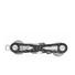 Schlüsselhalter SHOOT Schwarz - Schwarz, Basics, Metall (2/9/1cm)