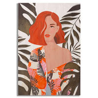 LEINWANDBILD Frauen  - Basics, Holz/Textil (80/120/2.8cm)