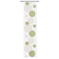 FLÄCHENVORHANG   transparent   60/245 cm  - Grün, KONVENTIONELL, Textil (60/245cm)