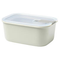 FRISCHHALTEDOSE 0,700 l  - Transparent/Weiß, KONVENTIONELL, Kunststoff (16,7/11,9/7cm) - Mepal