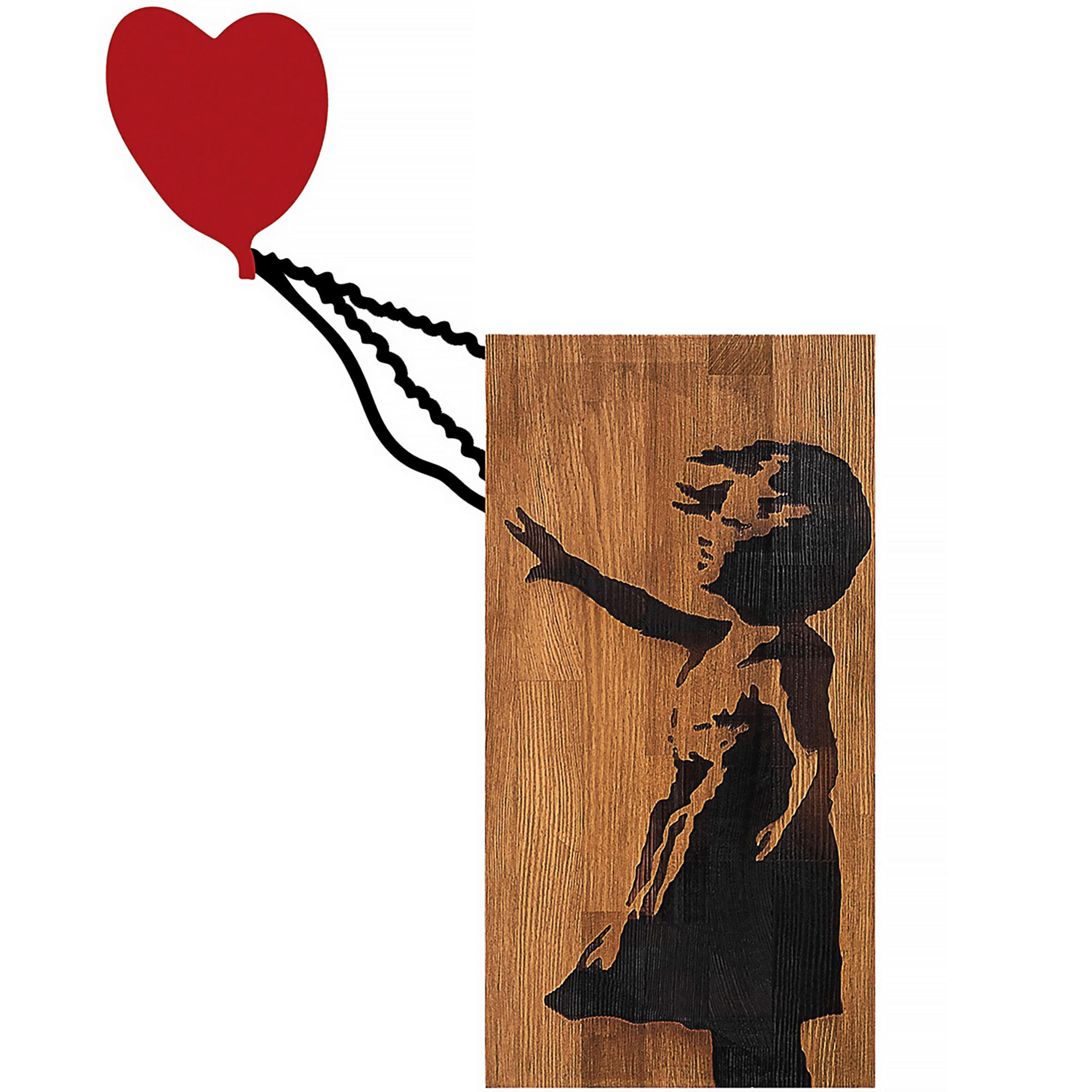OBJEKTBILD 83/60 cm  - Schwarz/Braun, Basics, Holzwerkstoff (83/60cm)