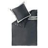 WENDEBETTWÄSCHE Marcel.Remus.Design - Son Vida anthrazit Satin 135/200 cm  - Anthrazit/Weiß, Design, Textil (135/200cm)