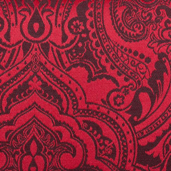 FOTEL Textil Piros, Fekete  - Natúr/Piros, Design, Fa/Textil (85/71/80cm) - Carryhome