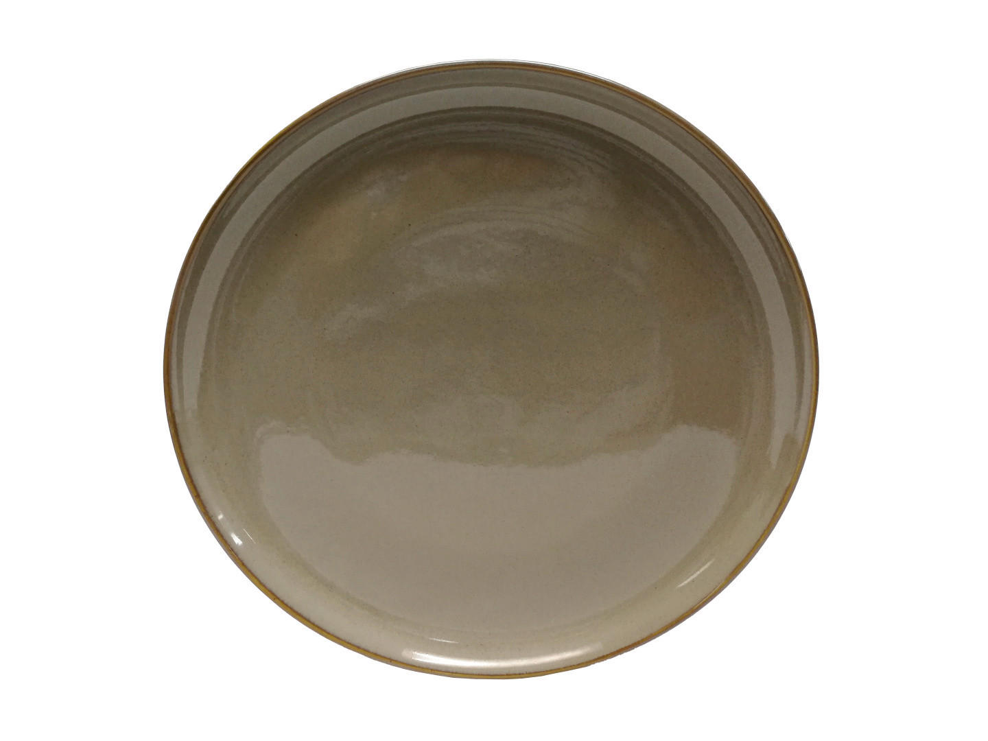 SPEISETELLER Marbella  27 cm   - Braun, Trend, Keramik (27cm) - Novel