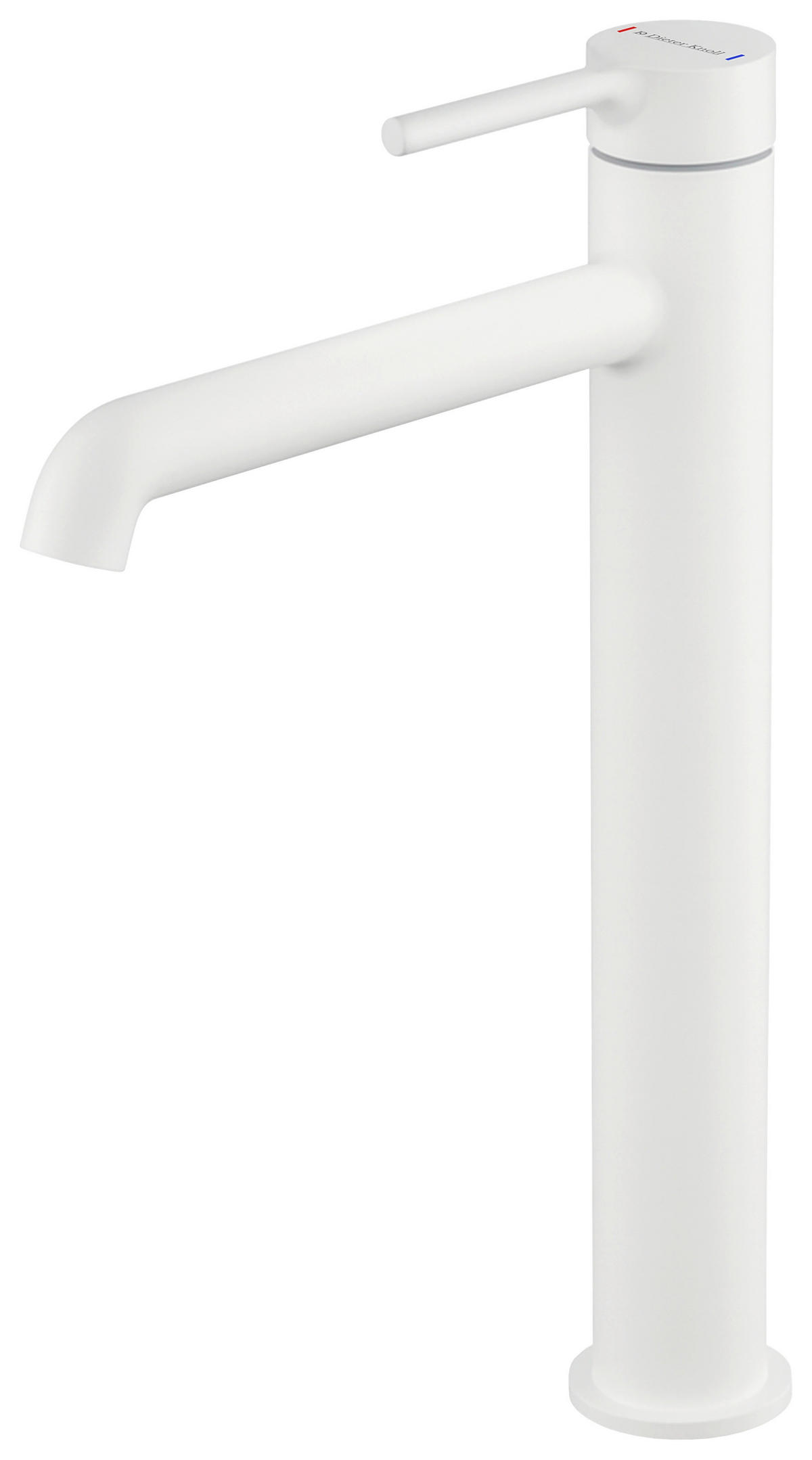 WASCHTISCHARMATUR 104 1700 W  - Weiß, MODERN, Metall (3,9/30,1/18,7cm) - Dieter Knoll