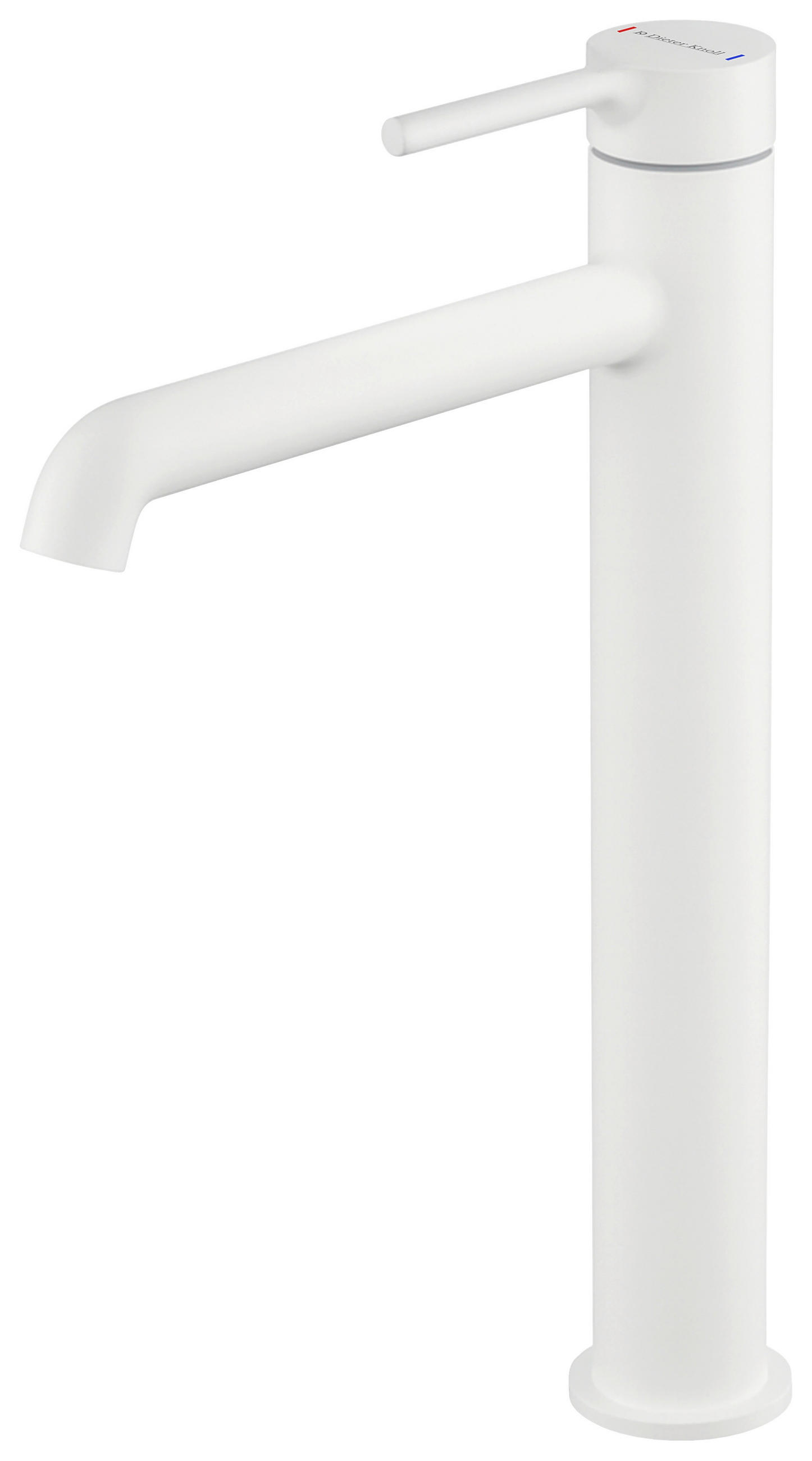Dieter Knoll Waschtischarmatur Serie 104 Weiß 3.9x30.1x18.7 cm