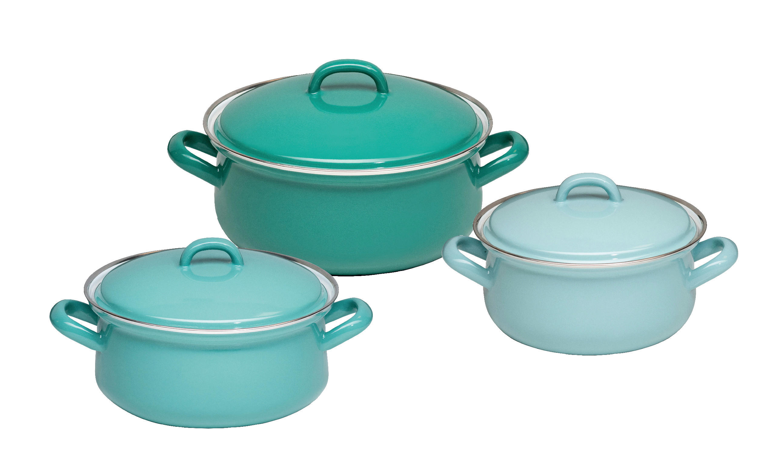 Riess Kochtopfset 6-Tlg. Eisen Backofengeeignet