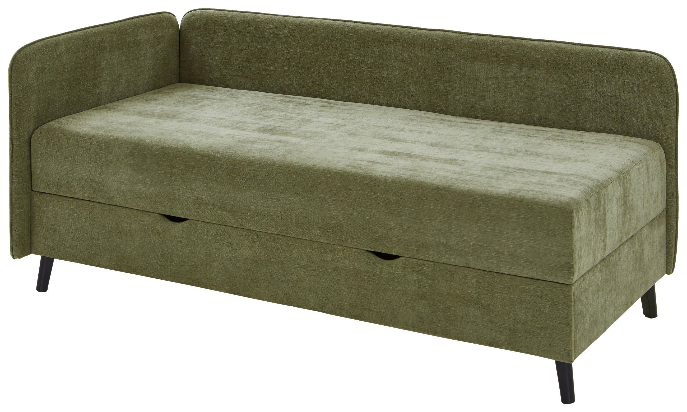 BOXBETT 140/200 cm  in Grün  - Schwarz/Grün, Design, Holz/Textil (140/200cm) - Boxxx