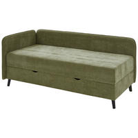 BOXBETT 140/200 cm  in Grün  - Schwarz/Grün, Design, Holz/Textil (140/200cm) - Boxxx