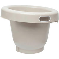 BABYBADEEIMER  - Taupe, Basics, Kunststoff (46/46/35cm) - Bebe Jou