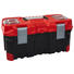 Werkzeugbox - Rot/Schwarz, Basics, Kunststoff (29,6/25,8/24cm) Werkzeugbox - Rot/Schwarz, Basics, Kunststoff (29,6/25,8/24cm)
