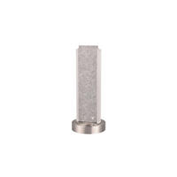 LED-TISCHLEUCHTE 21/51 cm   - Grau/Nickelfarben, Design, Textil/Metall (21/51cm) - Cinque