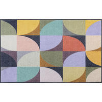 FUßMATTE 75/120 cm Colour Moments  - Multicolor, KONVENTIONELL, Kunststoff/Textil (75/120cm) - wash+dry