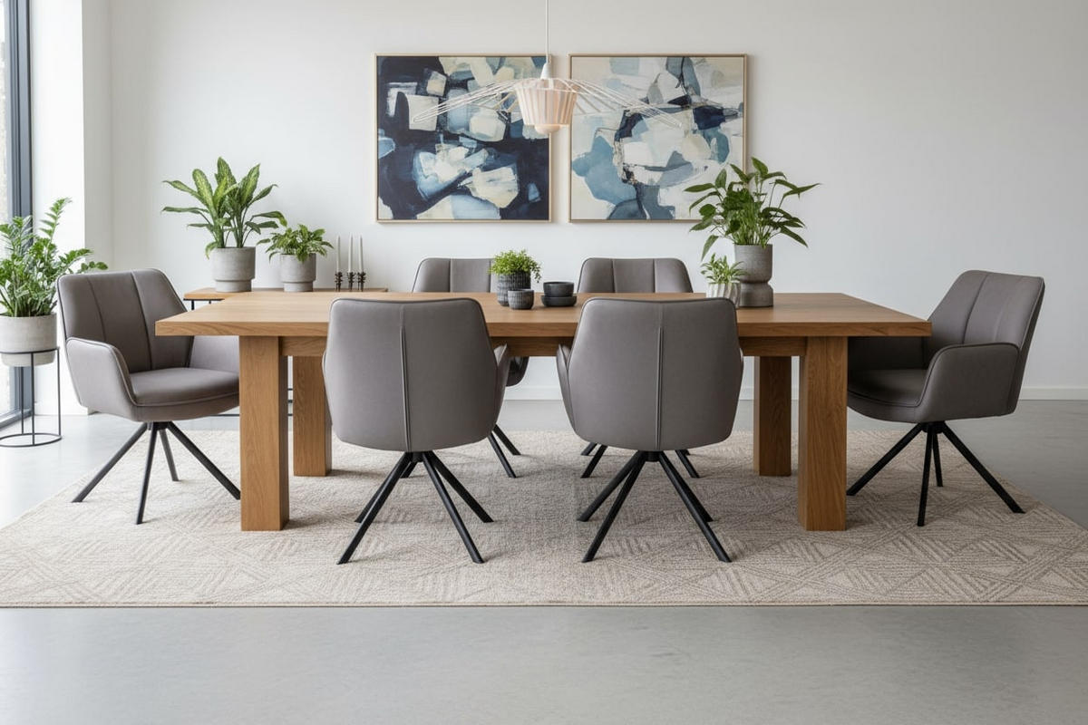 ARMLEHNSTUHL  Sitzfläche 360° drehbar, automatische Rückholfunktion Mikrofaser  - Anthrazit/Schwarz, MODERN, Textil/Metall (70/88,5/68cm) - Livetastic