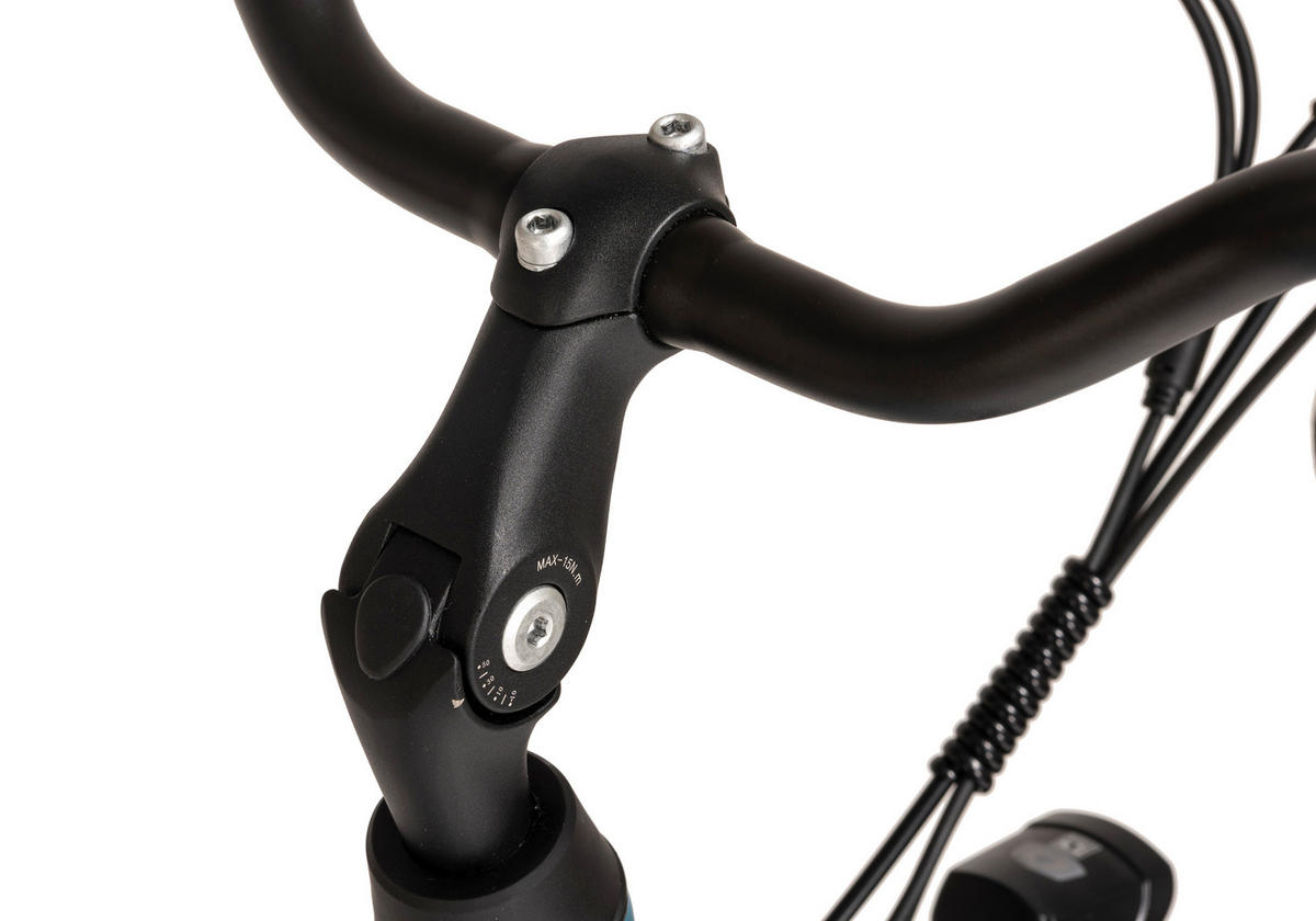 ELEKTROFAHRRAD - Blau, Basics, Metall (180/70/100cm) - Atrigo